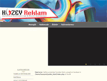 Tablet Screenshot of kuzeyreklam.com.tr